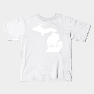 Michigan Home MI Pride Detroit Made Kids T-Shirt